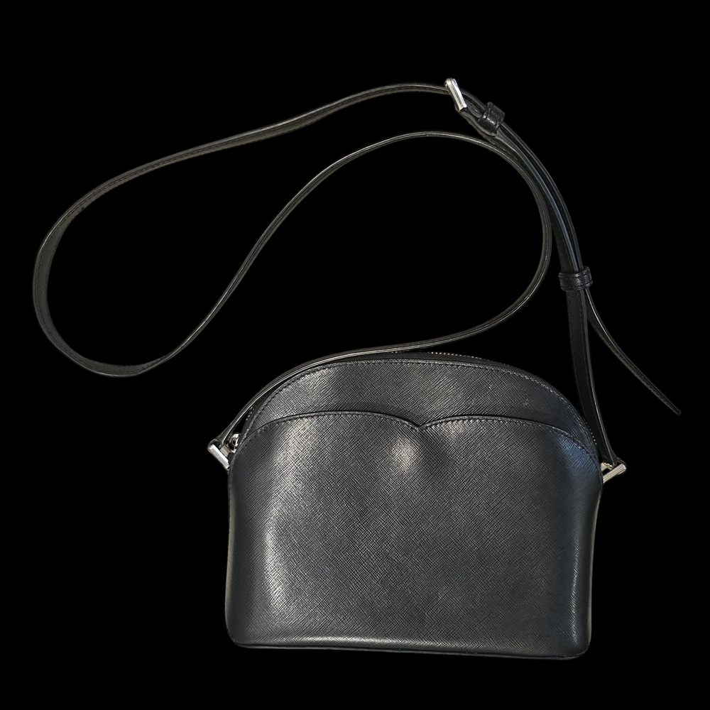 Kate Spade Black Leather Payton Dome Crossbody - Picture 13 of 14